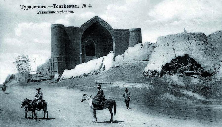 Turkestan. Post card. From a 1970 photo.