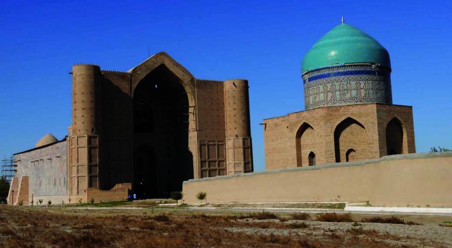 Mausoleum of Khoja Ahmed Yasawi. Photo by O.V. Belyalov