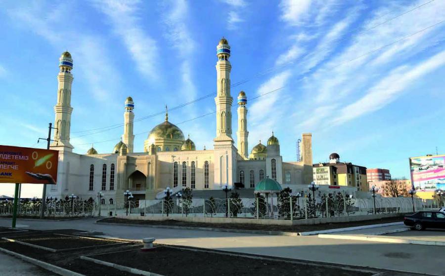 The new Nahwan Hazret Mosque