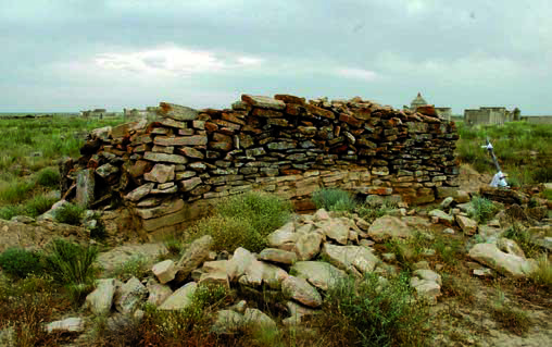 Sisem ata. The supposed grave of the eponym (according to Karelin–Mendikulov). Photo by S.E. Azhigali, 2012