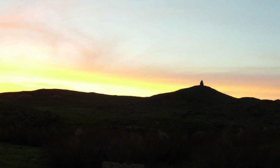 Guard tower Aksumbe. Photo by A.N. Grishchenko