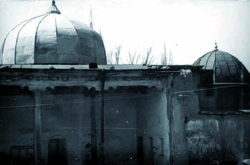 Shammad Ishan Mosque in Karnak. Photo by A.P. Rasskazov from the South Kazakhstan Museum fund. View before restoration