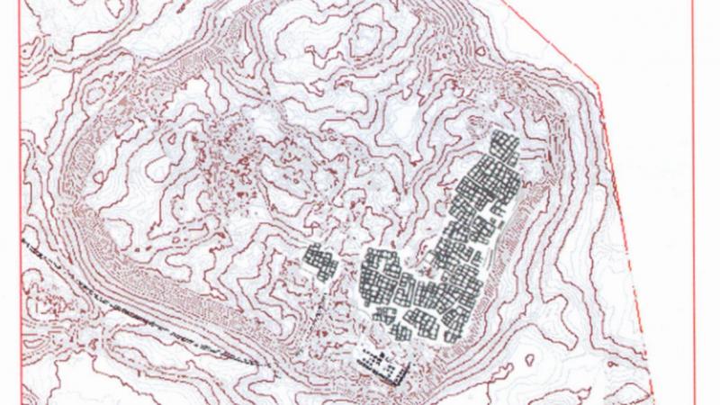 Study of the defensive structures of Otrar