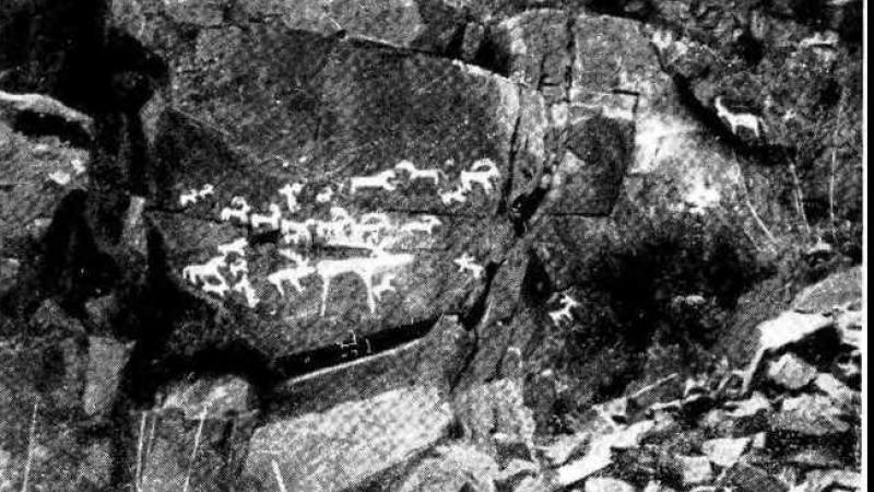 Petroglyphs of Tarbagatay, Manrak and Saur