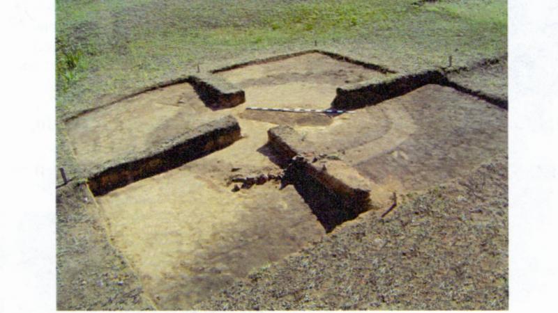 Археологические работы на городище Бузок в 2005 году