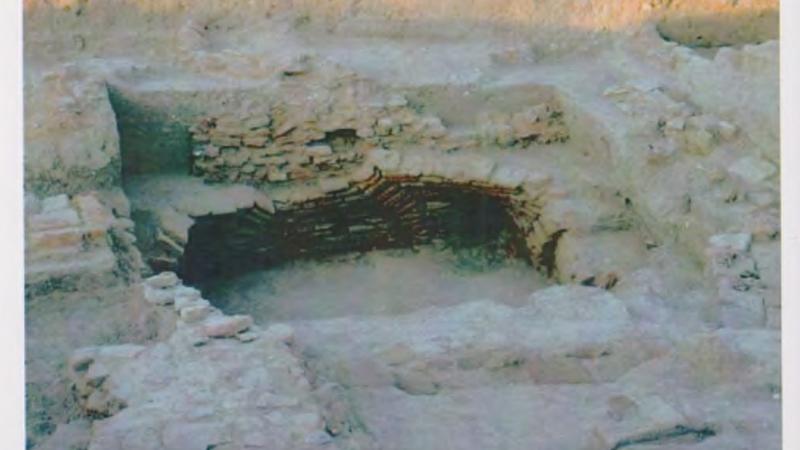 Раскопки на городище Сарайчик в 2006 году