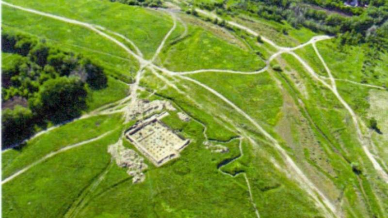 Археологические исследования на городище Каялык в 2005 году