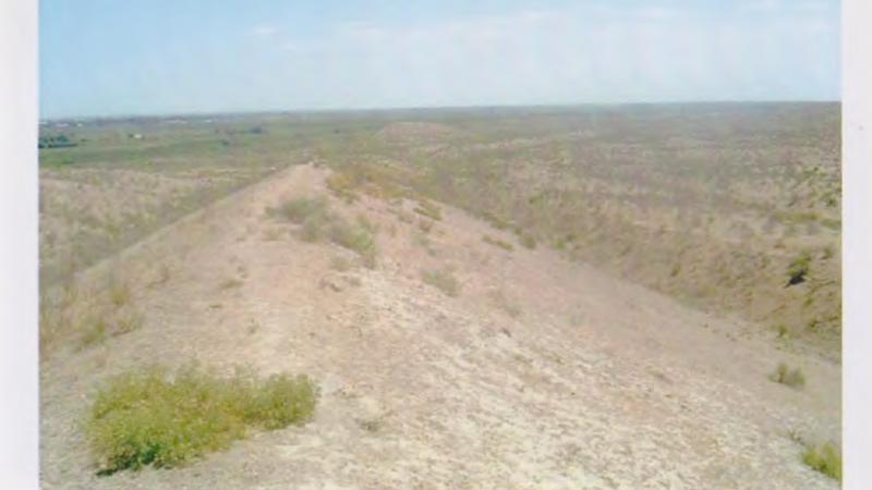 Қараспантөбе қалашығында 2008 жылы жүргізілген қазба. Қазба III