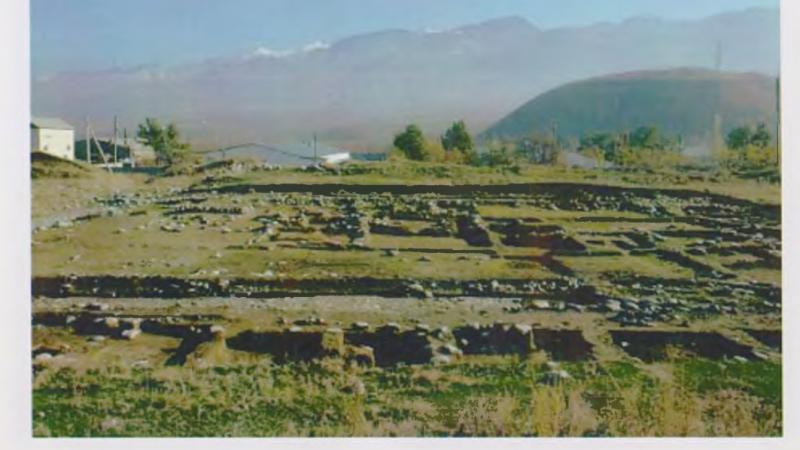 Excavations of a residential estate on Talgar