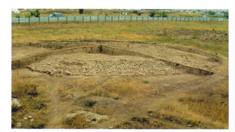 Археологические исследования на могильнике Улжан 2 в 2008 году
